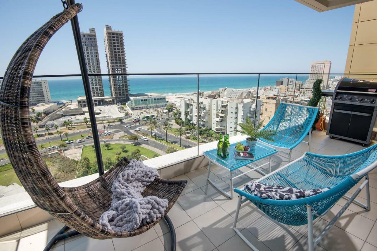 Bat Yam Luxery 5Br Sea View Suite Exterior foto